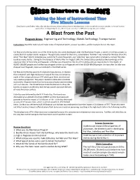 A Blast from the Past Program Areas: Engineering and Technology, Metals Technology, Transportation