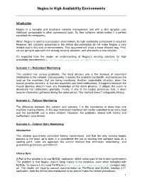 Nagios in High Availability Environments