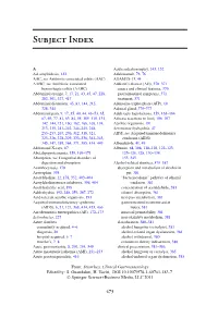 Subject Index
