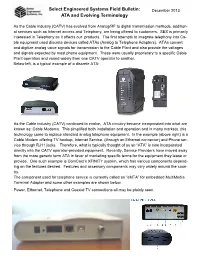 ATA and Evolving Terminology