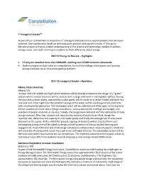 E2 Energy to Educatesm As Part of Our Commitment To