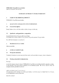 SUMMARY of PRODUCT CHARACTERISTICS 2.1 General Description 2.2 Qualitative and Quantitative Composition
