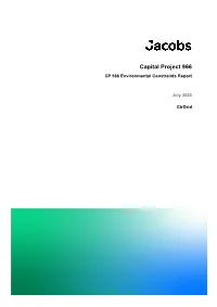 Capital Project 966 CP 966 Environmental Constraints Report