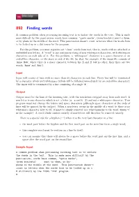 892 Finding Words