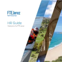 HR Guide Welcome to Ftejerez