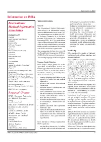 Information on IMIA