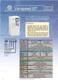 Yaskawa Inverters for Open Field Networks