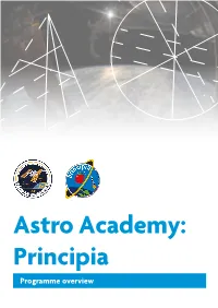 Astro Academy Overview Sheet