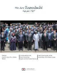 Feature: Hand in Hand for a Better World