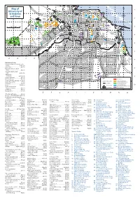 Map of University of St Andrews and Town