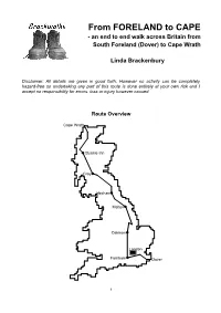Route Overview