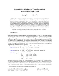 Countability of Inductive Types Formalized in the Object-Logic Level