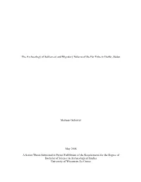 Settlement Migratory Patterns Fur Tribe Darfur, Sudan.Pdf