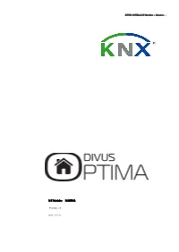DIVUS OPTIMA Iot Modules Manual