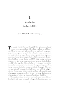 Introduction an End to ISIS?