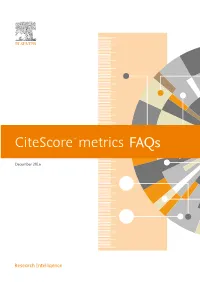 Citescore Faqs 2