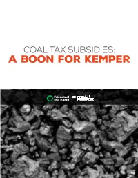 A BOON for KEMPER Table of Contents