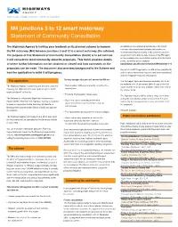 M4 Junctions 3 to 12 Smart Motorway Statement of Community Consultation