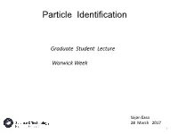 Particle Identification
