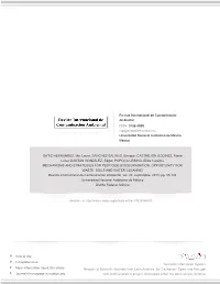 Redalyc.MECHANISMS and STRATEGIES for PESTICIDE