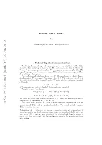 STRONG REGULARITY 3 Ergodic Theorem Produces Lyapunov Exponents (W.R.T