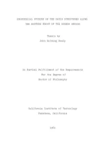Thesis by John Belding Healy in Partial Fulfillment of The
