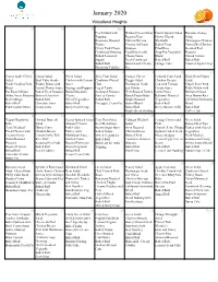 Month at a Glance