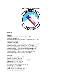 336Th FIGHTER SQUADRON