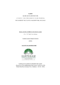 [5 Year Full Time U Recognised by the C Regulations
