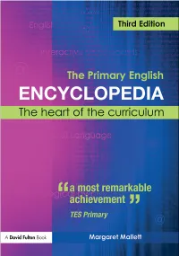 The Primary English Encyclopedia: the Heart of the Curriculum, Third