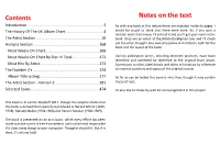 Notes on the Text