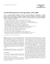 The ISO/LWS Spectrum of the Egg Nebula, AFGL 2688 ? ; P