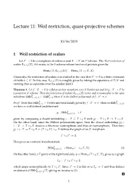 Weil Restriction, Quasi-Projective Schemes