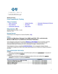 329 Fecal Calprotectin Testing