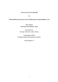 A Quick Reconnaissance Report