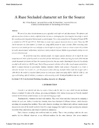 A Ruse Secluded Character Set for the Source