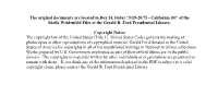 California (8)” of the Sheila Weidenfeld Files at the Gerald R