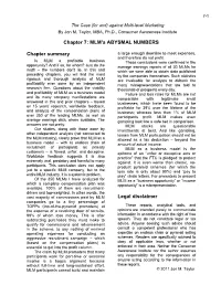 Chapter 7: MLM's Abysmal Numbers