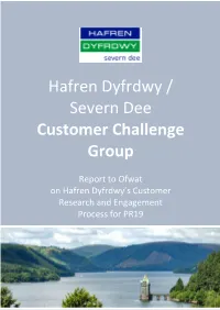 Hafren Dyfrdwy / Severn Dee Customer Challenge Group