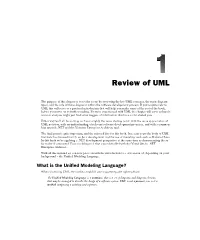 Review of UML