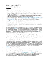 Water Resources Compared