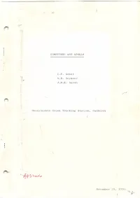 Computers and Apollo