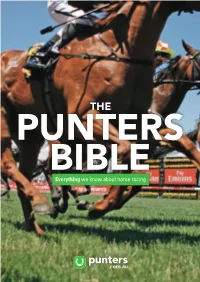 Everything We Know About Horse Racing Punters﻿ .Com.Au