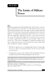 The Limits of Military Power