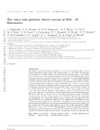 The Outer Halo Globular Cluster System of M31 – II. Kinematics