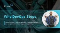 Why Devops Stops