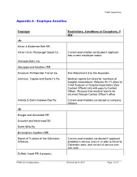 FOM1 Art 13 Appendices Revised Apr 6, 2017 Page 1 of 27