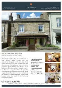 Guide Price £285,000 VIEWING STRICTLY by APPOINTMENT with the VENDOR’S SOLE AGENTS