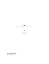 Parks and Rec Spec Script: Fat Pants