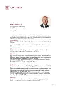 Bach, Carsten (LA)